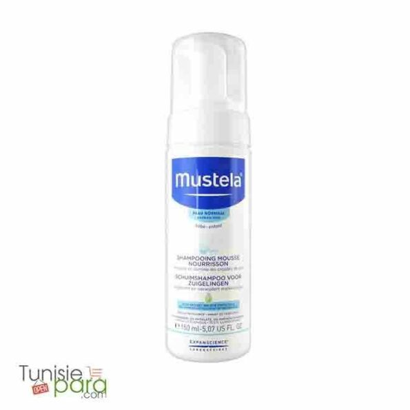 mustela shampoing moussant