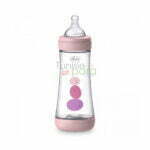 CHICCO PERFECT-5 SILICONE BOTTLE 300ML 4M+