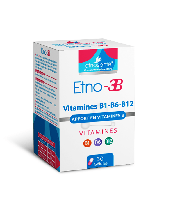 ETNO-3B Apport en vitamines B 30 gélules